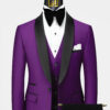 Purple Tuxedo Suit 3 Piece Gentleman S Guru