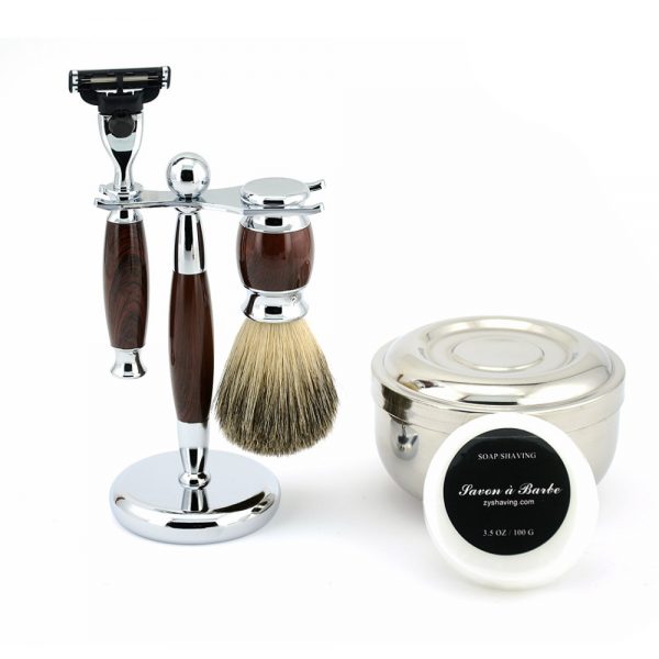 Men's Shaving Kit With Stand | Free Shipping | Gentleman's Guru