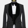 Black-Damask-Tuxedo-Wedding-Prom-Suit-Groom-Jacket-from-Gentlemansguru.com_