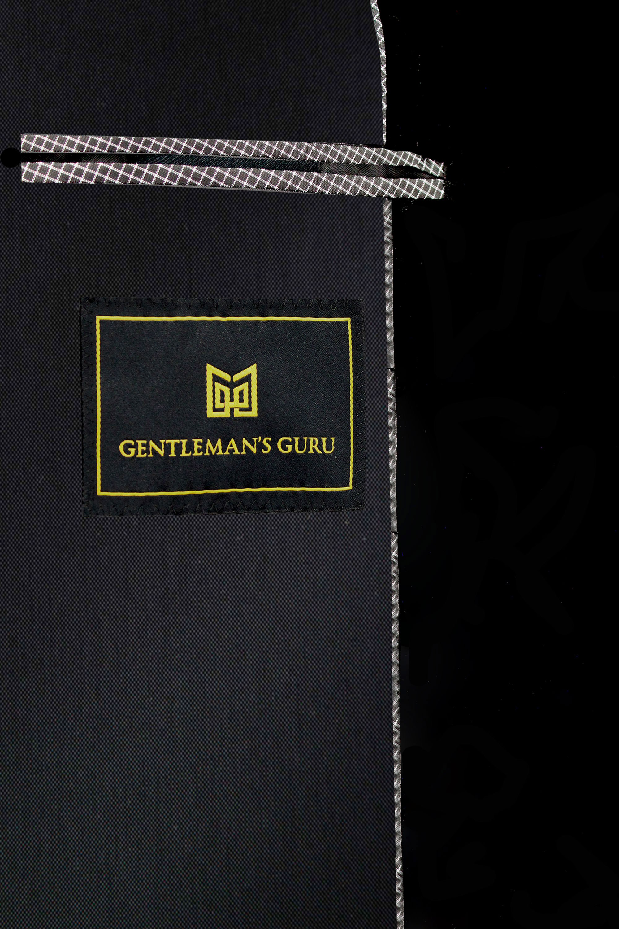 Gentleman's Guru Gradient Green & Gold Sequin Tuxedo Jacket 44r
