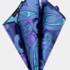 Purple-Turquoise-Paisley-Pocket-Square-Wedding-Handkerchief-from-Gentlemansguru.com