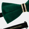 Crystal-Green-Velvet-Bow-Tie-from-Gentlemansguru.com