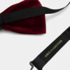 Mens-Burgundy-Luxury-Crystal-Shiny-Bowtie-from-Gentlemansguru.com