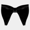 Mens-Oversized-Black-Bow-Tie-Tuxedo-Wedding-Groom-Butterfly-BowTie-from-Gentlemansguru.com