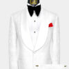 Mens-All-White-Tuxedo-Wedding-Groom-Prom-Suit-from-Gentlemansguru.com