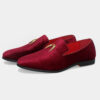 Mens-Burgundy-Velvet-Shoes-Loafers-Groom-Wedding-Shoes-from-Gentlemansguru.com