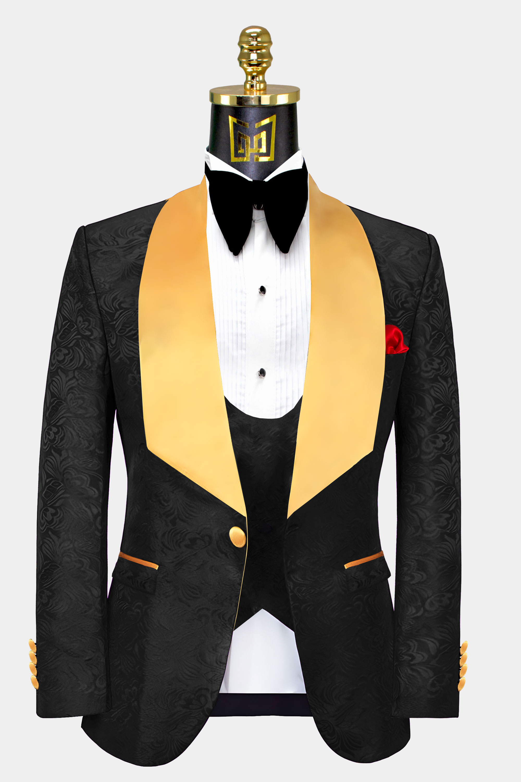 Black And Gold Tux | vlr.eng.br