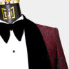 Burgundy-Groom-Wedding-Suit-Tuxedo-from-Gentlemansguru.com