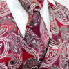 Burgundy-Paisley-Groomsmen-Tuxeddo-Wedding-Vest-Waistcoat-from-Gentlemansguru.com_