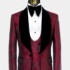 Burgundy-Wedding-Groom-Tuxedo-Suit-Jacket-from-Gentlemansguru.com