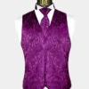 Magenta-Purple-Vest-and-Tie-Set-Wedding-Groom-Tuxedo-Vest-WAistcoat-from-Gentlemansguru.com_