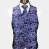 Mens-Cobalt-Blue-Paisley-Vest-and-Tie-Set-Gromm-Wedding-Tuxedo-Vest-from-Gentlemansguru.com_