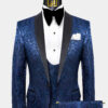 Mens-Navy-Blue-Tuxedo-with-Black-Lapel-Groom-Prom-Wedding-Suit-from-Gentlemansguru.com