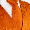 Mens-Orange-Paisley-WAistcoat-Wedding-Groomsmen-Vest-from-Gentlemansguru.com_