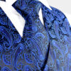 Royal-Blue-and-Black-Paisley-Waistcoat-from-Genbtlemansguru.com_