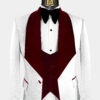 White-and-Maroon-Burgundy-Tuxedo-Grom-Wedding-Suit-For-Men-from-Gentlemansguru.com