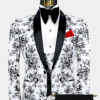 Black-and-White-Suit-Wedding-Groom-Prom-Tuxedo-from-Gentlemansguru.com