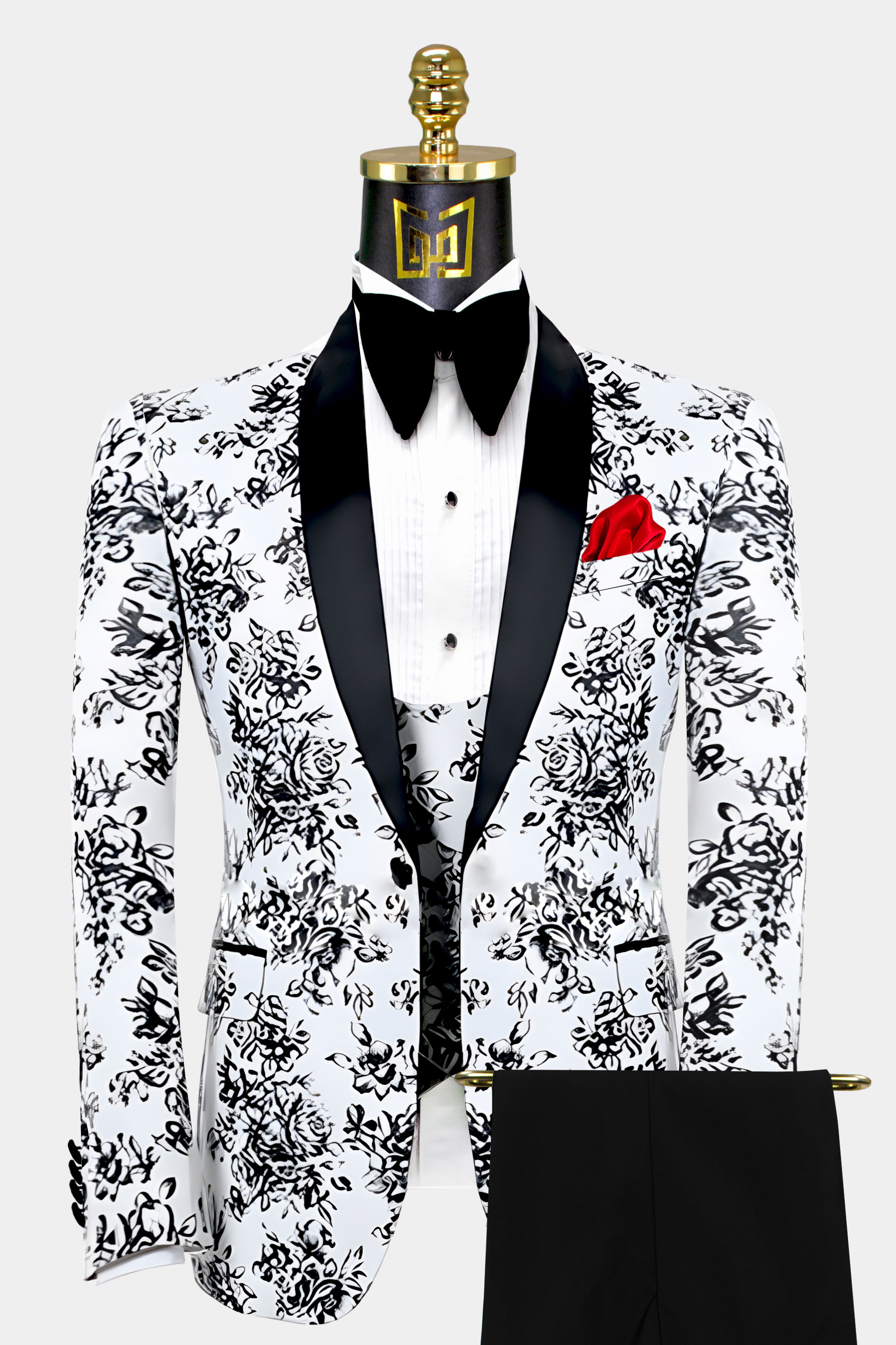 White and Black Suit | Gentleman's Guru
