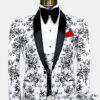 Mens-White-and-Black-Suit-Groom-Wedding-Prom-Tuxedo-from-Gentlemansguru.com