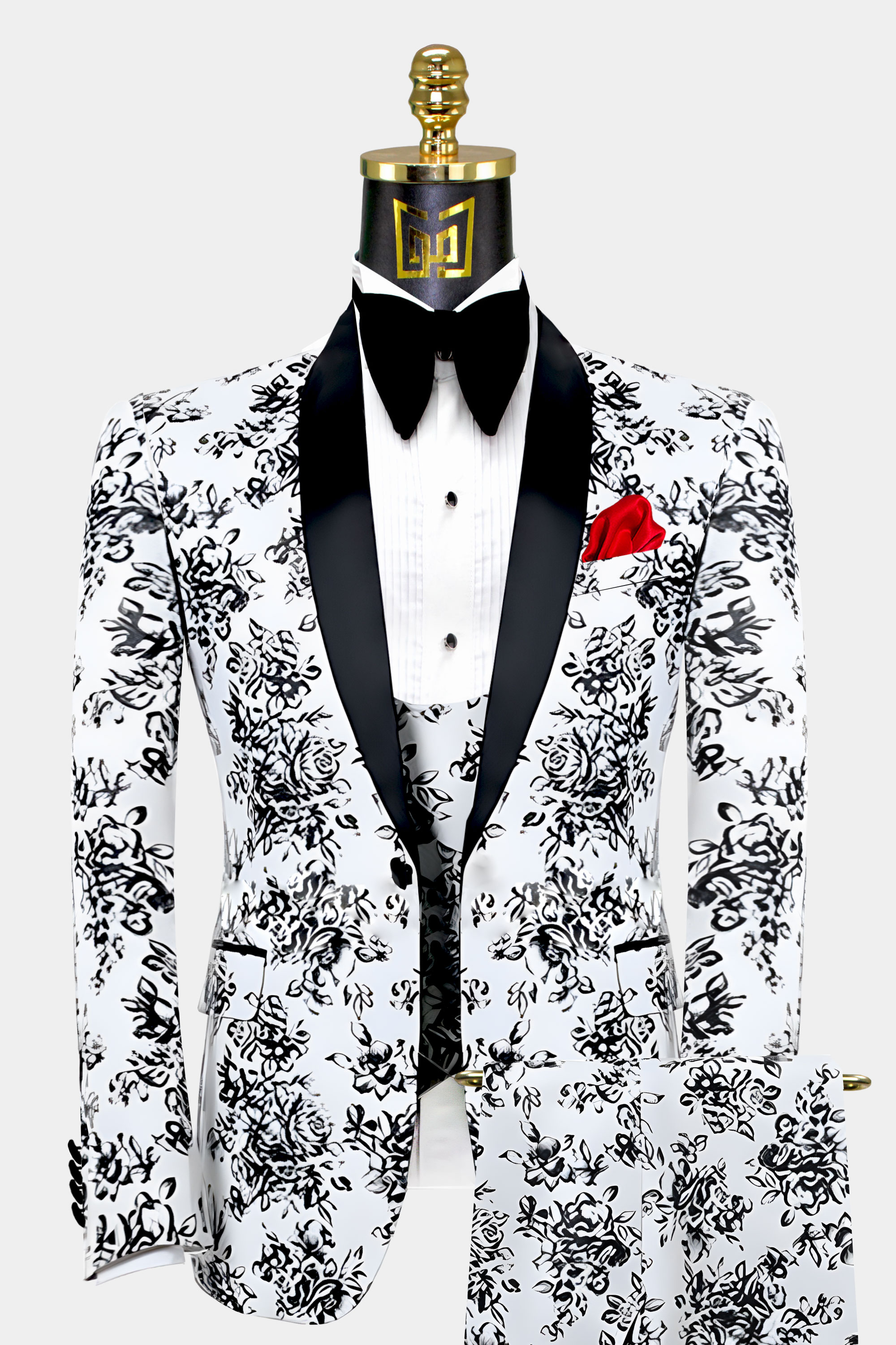 White and Black Suit | Gentleman's Guru