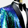 Mens-Blue-and-Green-Blazer-Sequin-Jacket-from-Gentlemansguru.com_