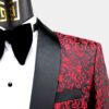 Mens-Burgundy-Paisley-Prom-Jacket-Blazer-from-Gentlemansguru.com