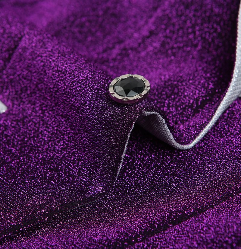 Purple Glitter Tuxedo Jacket (FREE Shipping) | Gentleman's Guru