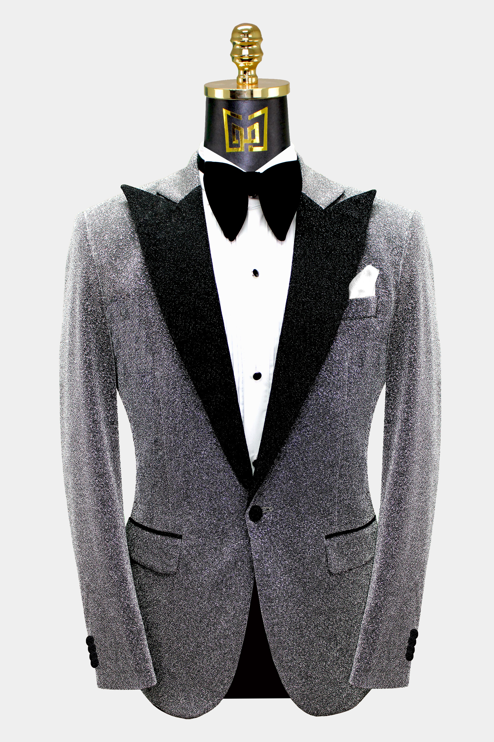 Mens-Silver-Glitter-Tuxedo-Jacket-Groom-Wedding-Prom-Blazer-from-Gentlemansguru.com