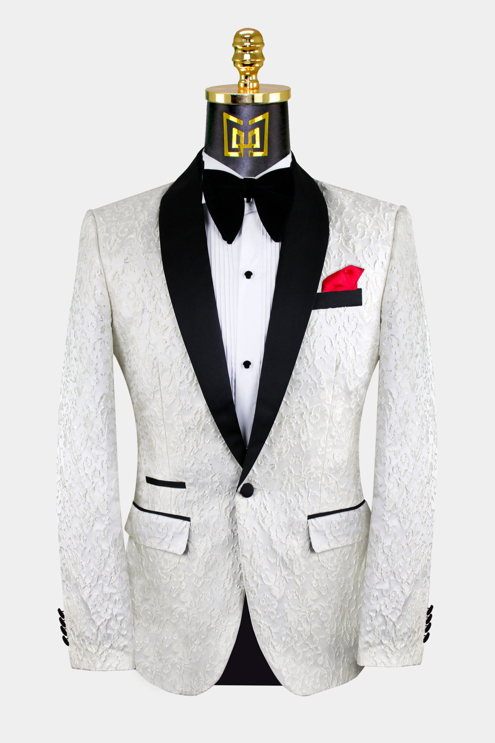 Mens white tuxedo jacket best sale