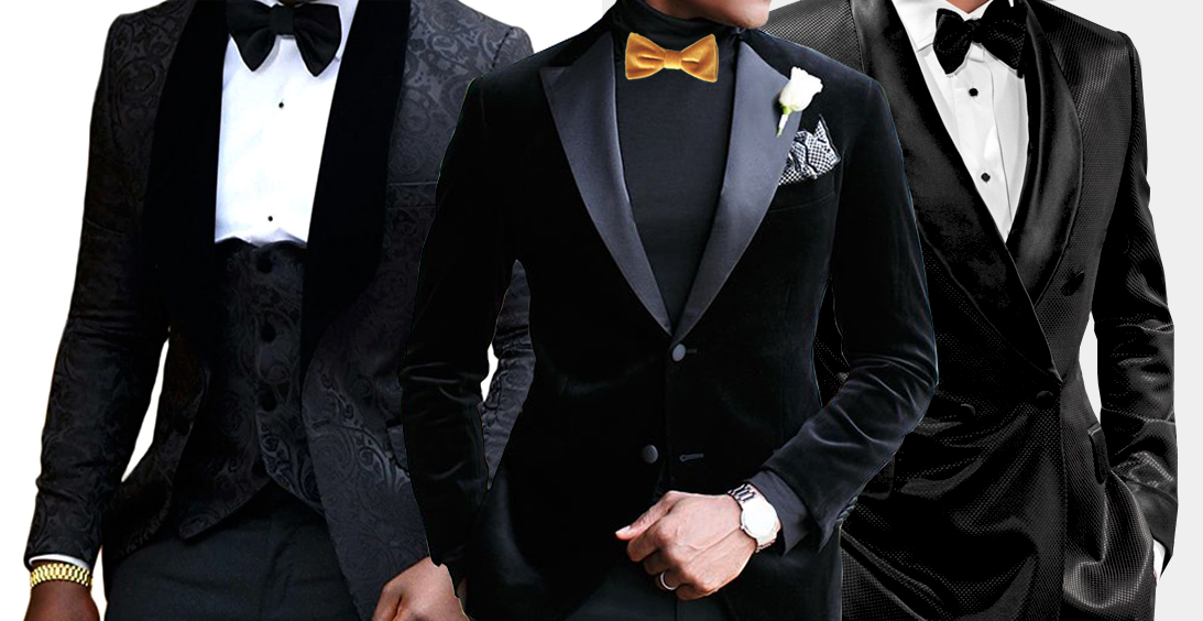 Black-Prom-Suits-Tuxedos-Jackets-Outfits-For-Men-Guys-Boys-from-Gentlemansguru.com