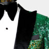 Mens-Green-And-Gold-Sequin-Jacket-Blazer-from-Gentlemansguru.com