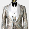 Champagne-Gold-Tuxedo-Wedding-Groom-Suit-from-Gentlemansguru.com