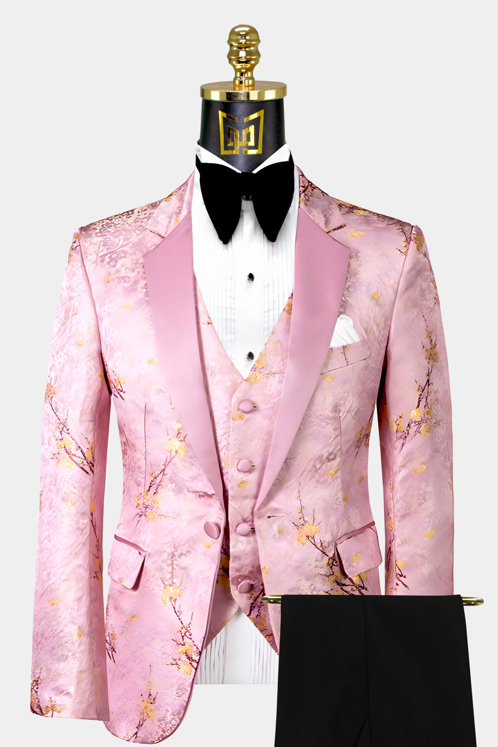 Pink and blue tux best sale