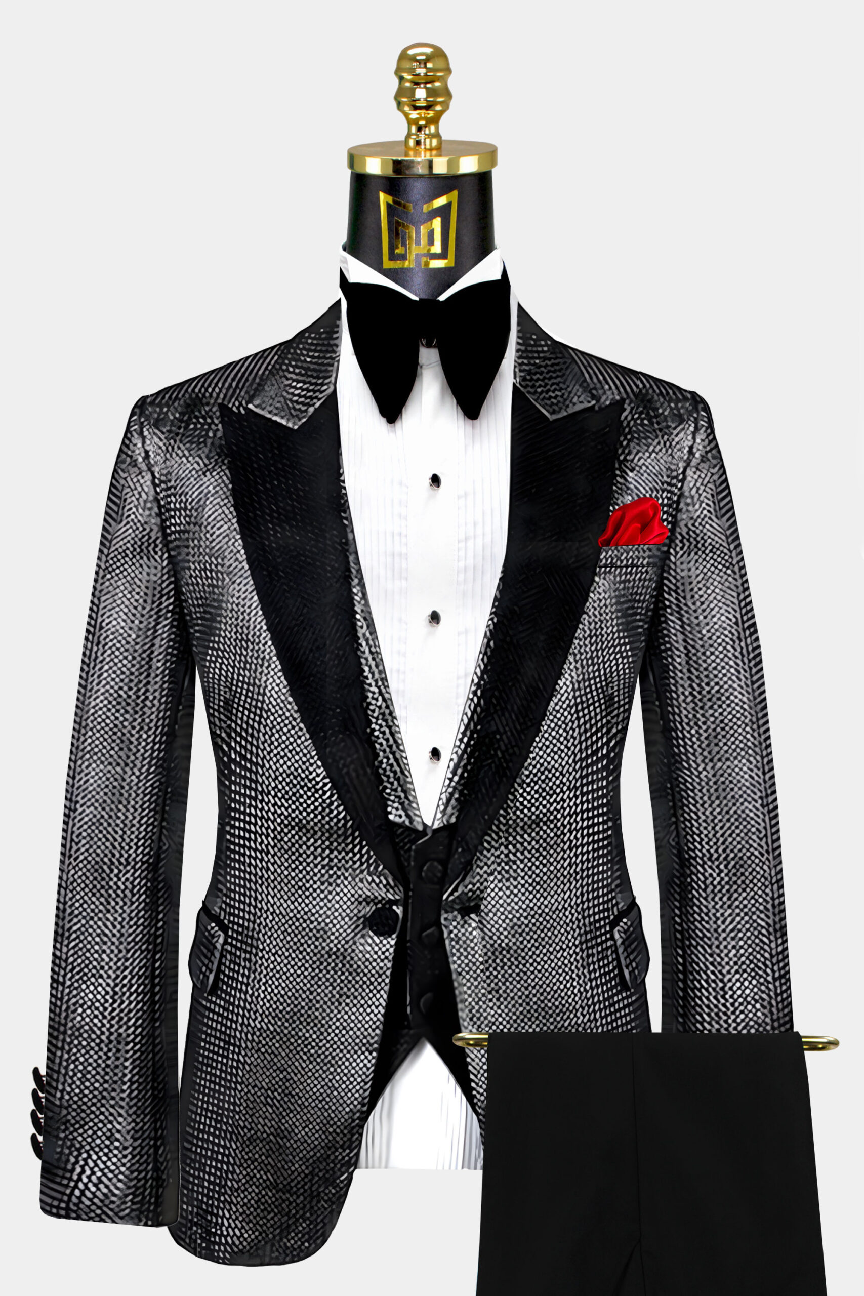 Charcoal Grey Tuxedo Suit Gentleman s Guru