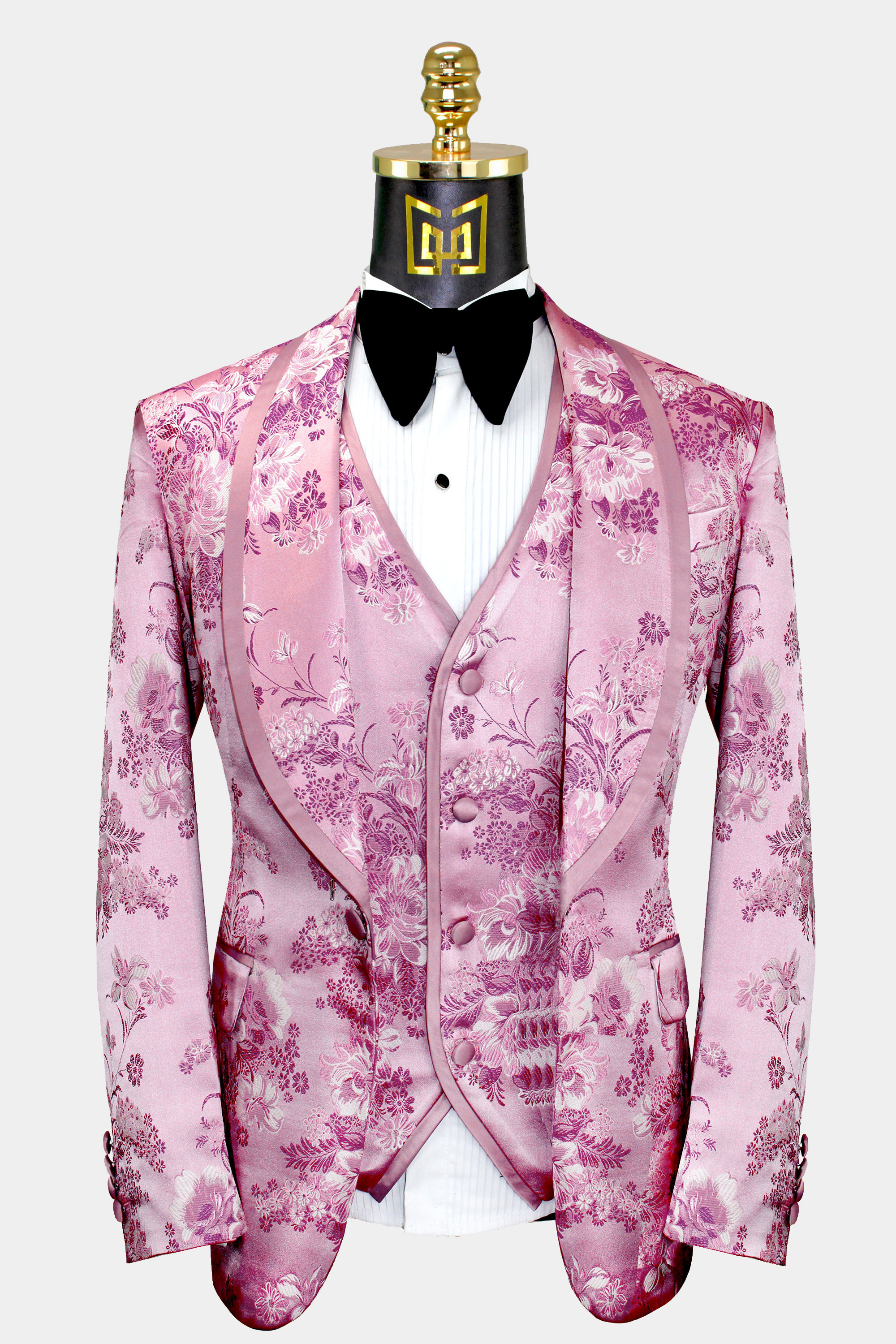 Rose Pink Tuxedo Suit | Gentleman's Guru
