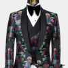 Multi-Color-Tuxedo-Wedding-Groom-Prom-Suit-from-Gentlemansguru.com