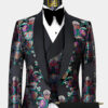 MultiColor-Tuxedo-Groom-Wedding-Prom-Suit-from-Gentlemansguru.com