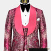 Punch-Pink-Light-Tuxedo-Wedding-Suit-For-Men-from-Gentlemansguru.com