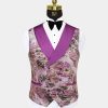Purple-and-Gold-Tuxedo-Vest-Wedding-Waistcoat-from-Gentlemansguru.com