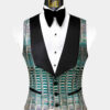 Turquoise-Blue-Tuxedo-Vest-Groom-Wedding-Waistcoat-from-Gentlemansguru.com