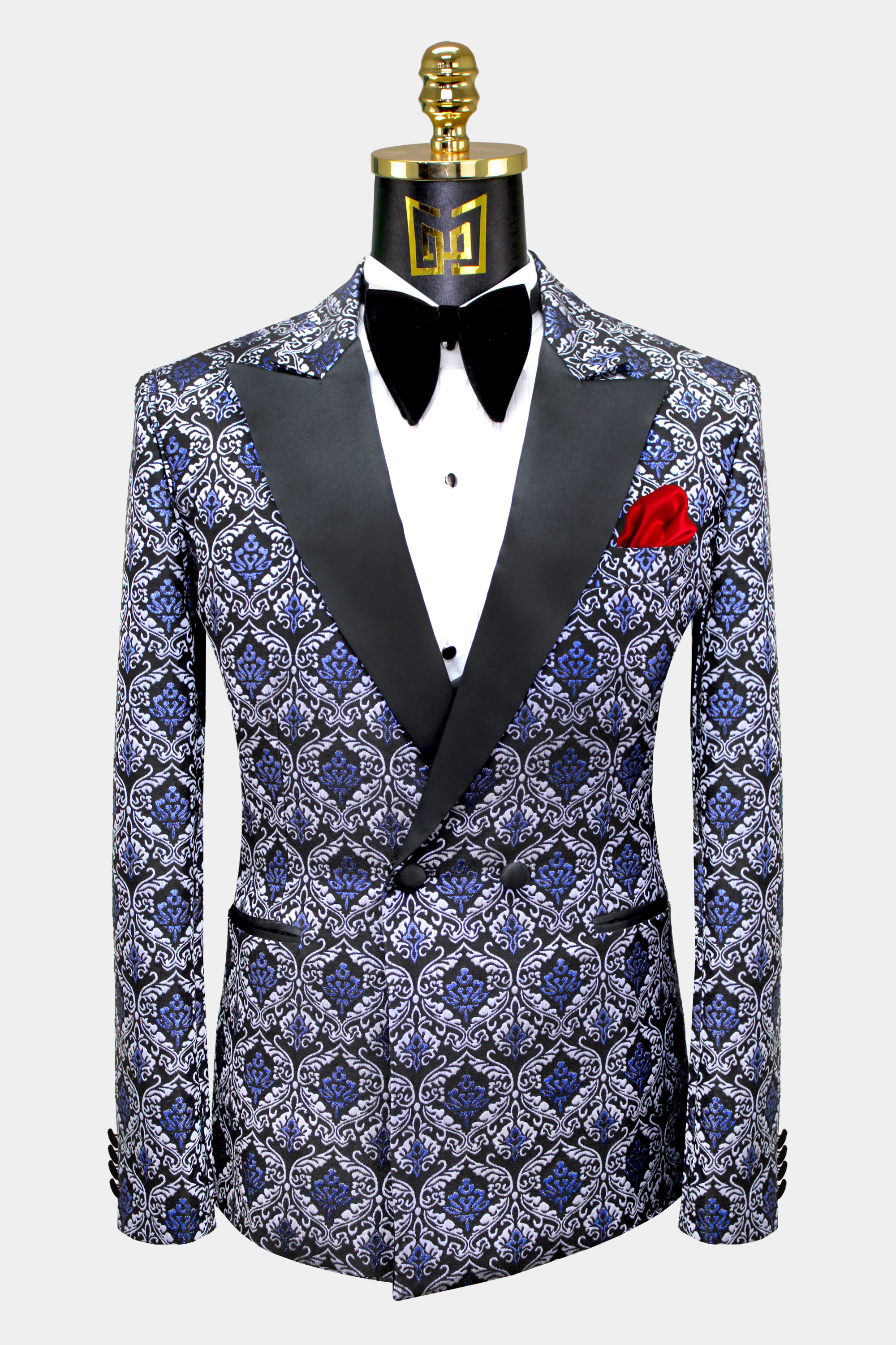 Vintage Blue Tuxedo Suit - 3 Piece | Gentleman's Guru