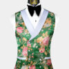 Floral-Green-Tuxedo-Vest-from-Gentlemansguru.com