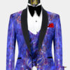 Purple-and-Blue-Tuxedo-Groom-Weddin-Prom-Suit-for-Men-from-Gentlemansguru.com