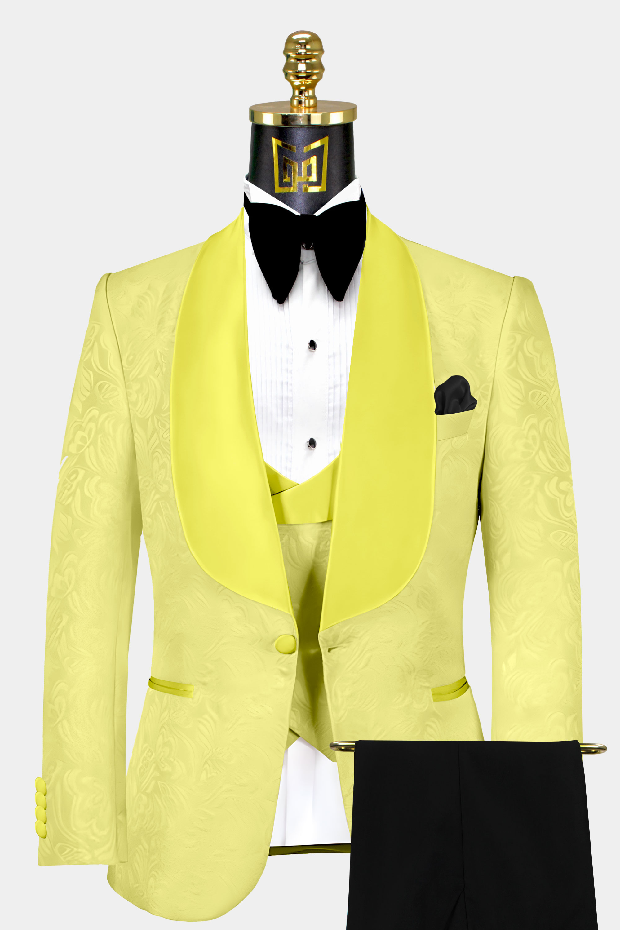 Yellow Tuxedo Suit - 3 Piece | Gentleman's Guru