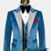 Cerulean-Blue-Velvet-Tuxedo-Prom-Wedding-Suit-from-Gentlemansguru.com