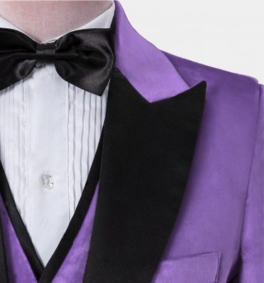 Purple Velvet Tuxedo Suit - 3 Piece | Gentleman's Guru