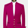 Pink-Mandarin-Collar-Suit-Wedding-Groom-Turtle-Neck-Chinese-Collar-Mao-Prom-Suit-from-Gentlemansguru.com.com