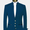 Teal-Blue-Mandarin-Collar-Suit-Wedding-Groom-Turtle-Neck-Chinese-Collar-Mao-Prom-Suit-from-Gentlemansguru.com.com