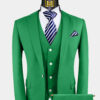 3-Piece-Green-Suit-For-Men-Wedding-Groom-Prom-Tuxedo-from-Gentlemansguru.com