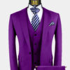 3-Piece-Purple-Suit-For-Mens-Wedding-Groom-Prom-Tuxedo-from-Gentlemansguru.com